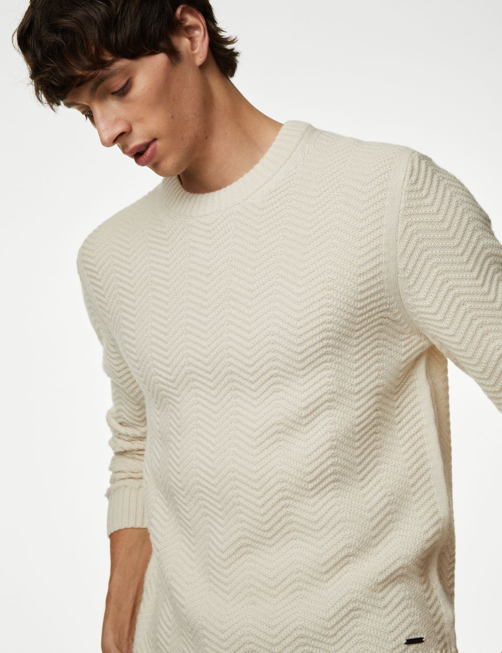 Extra Fine Merino Wool Jumper with Cashmere image 4
