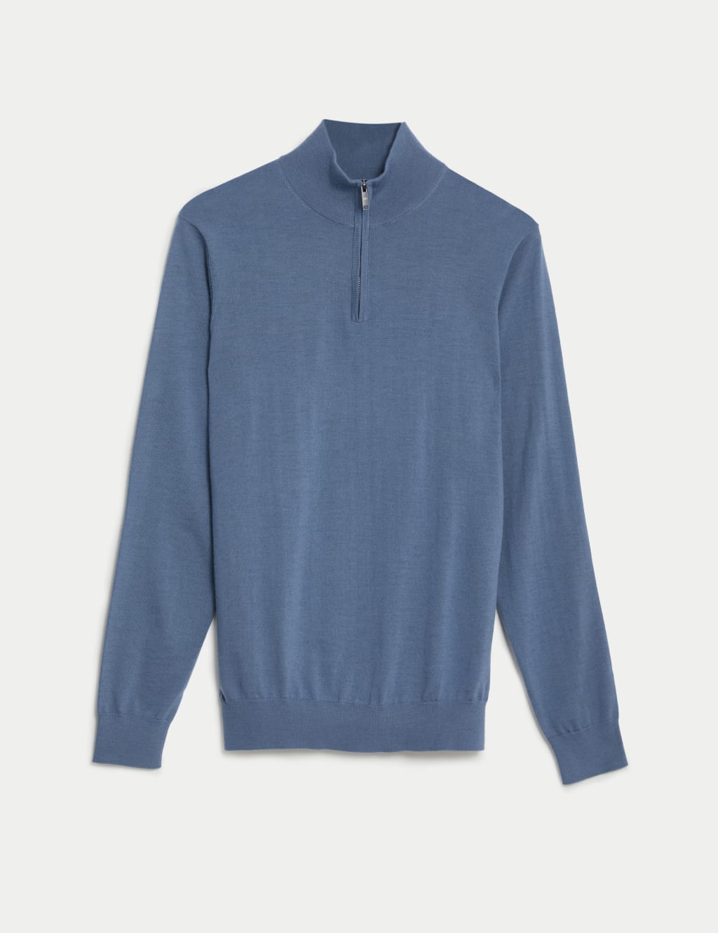 Pure Extra Fine Merino Half Zip Jumper image 1