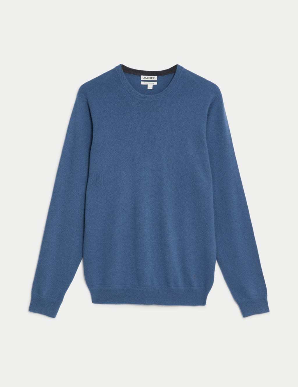 Pure Cashmere Crew Neck Jumper image 2