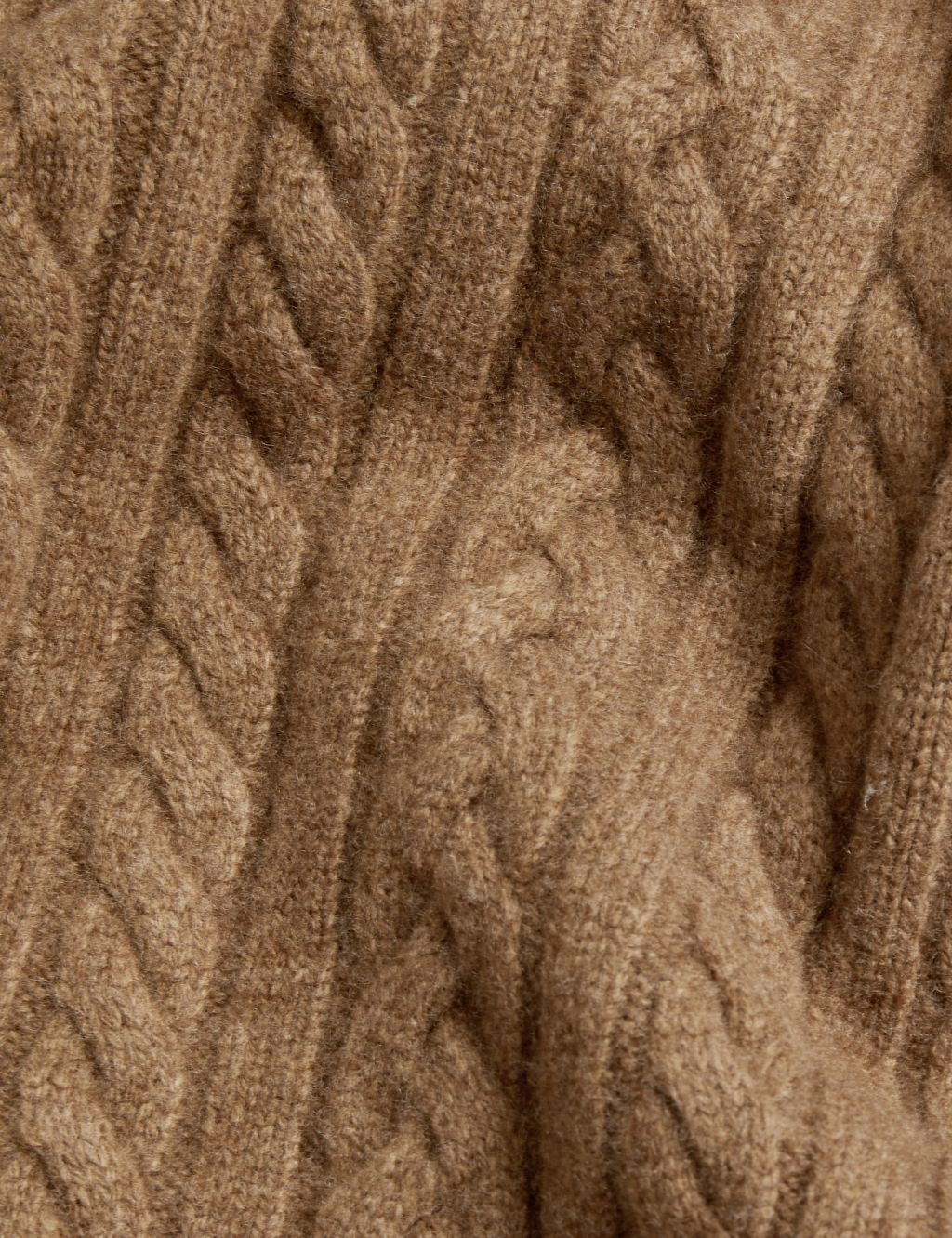 Pure Lambswool Cable Half Zip Jumper image 6