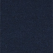 Open V-Neck Knitted Polo Shirt with Silk - navy