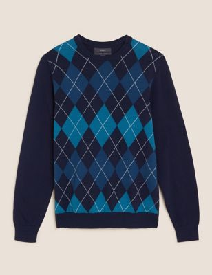 

Mens M&S Collection - Teal Mix, Teal Mix