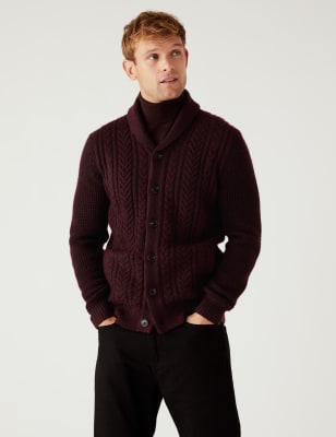 M&s on sale mens cardigans