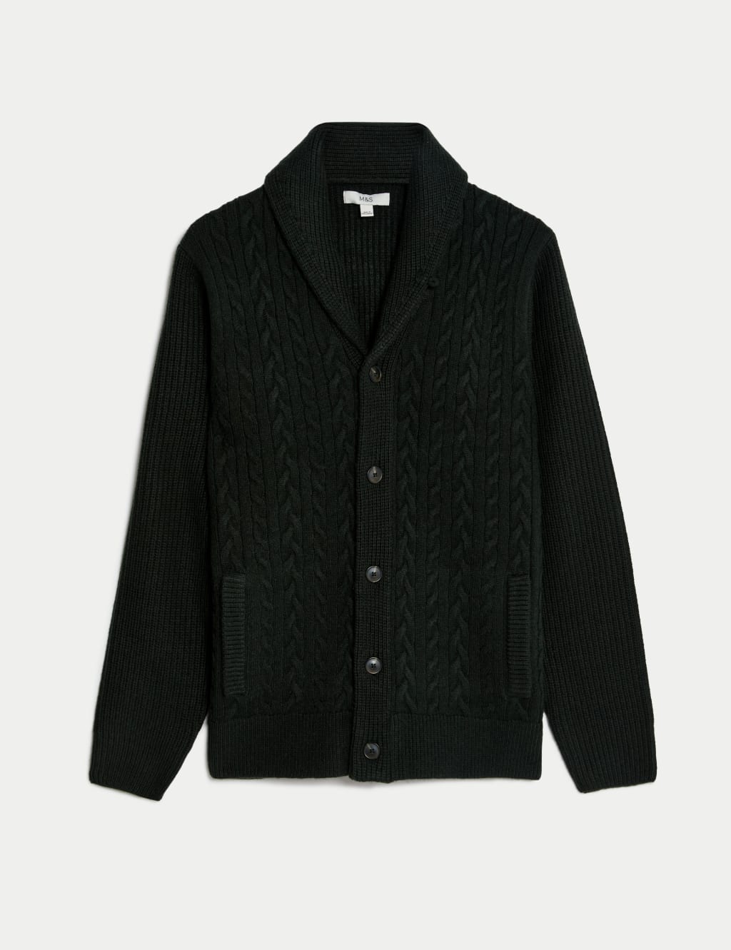 Cable Shawl Collar Cardigan image 2