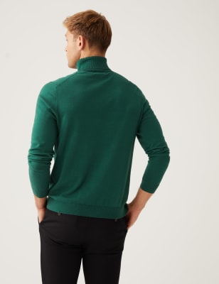 Marks and spencer outlet mens roll neck jumpers