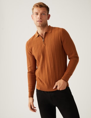 Knitted Polo Shirt