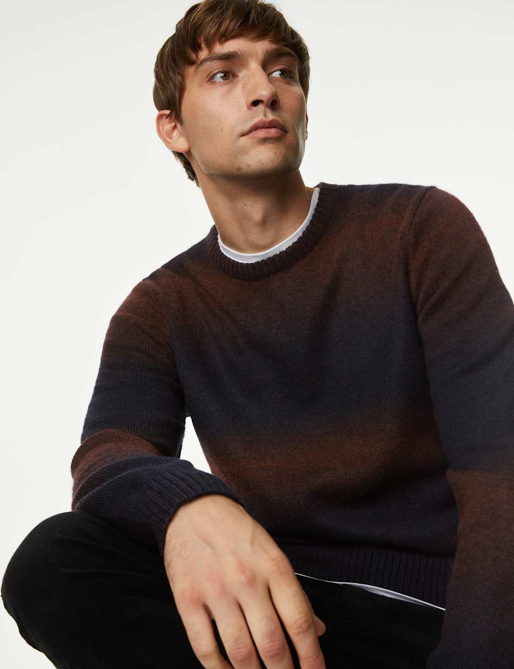 Striped Crew Neck Jumper image 4