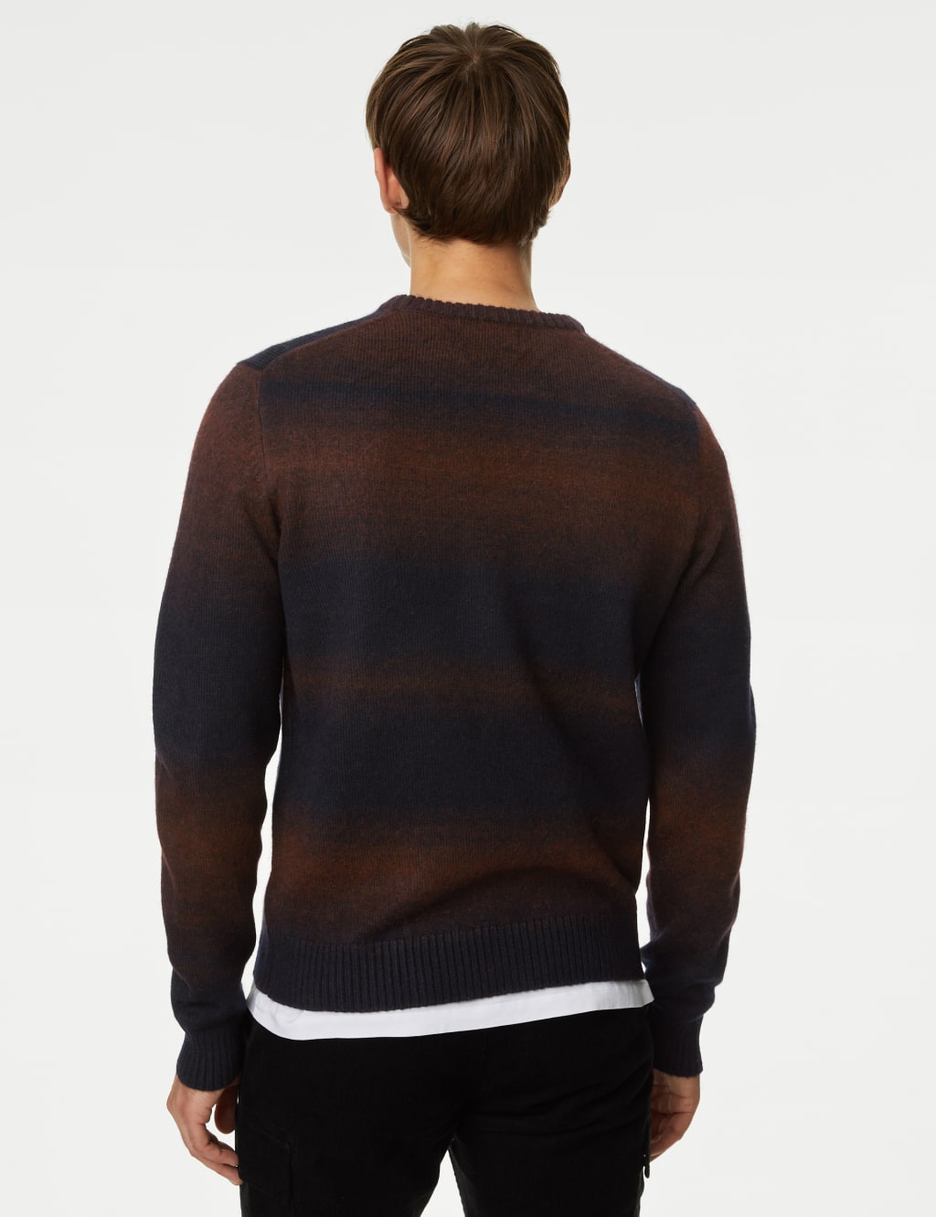 Striped Crew Neck Jumper image 5