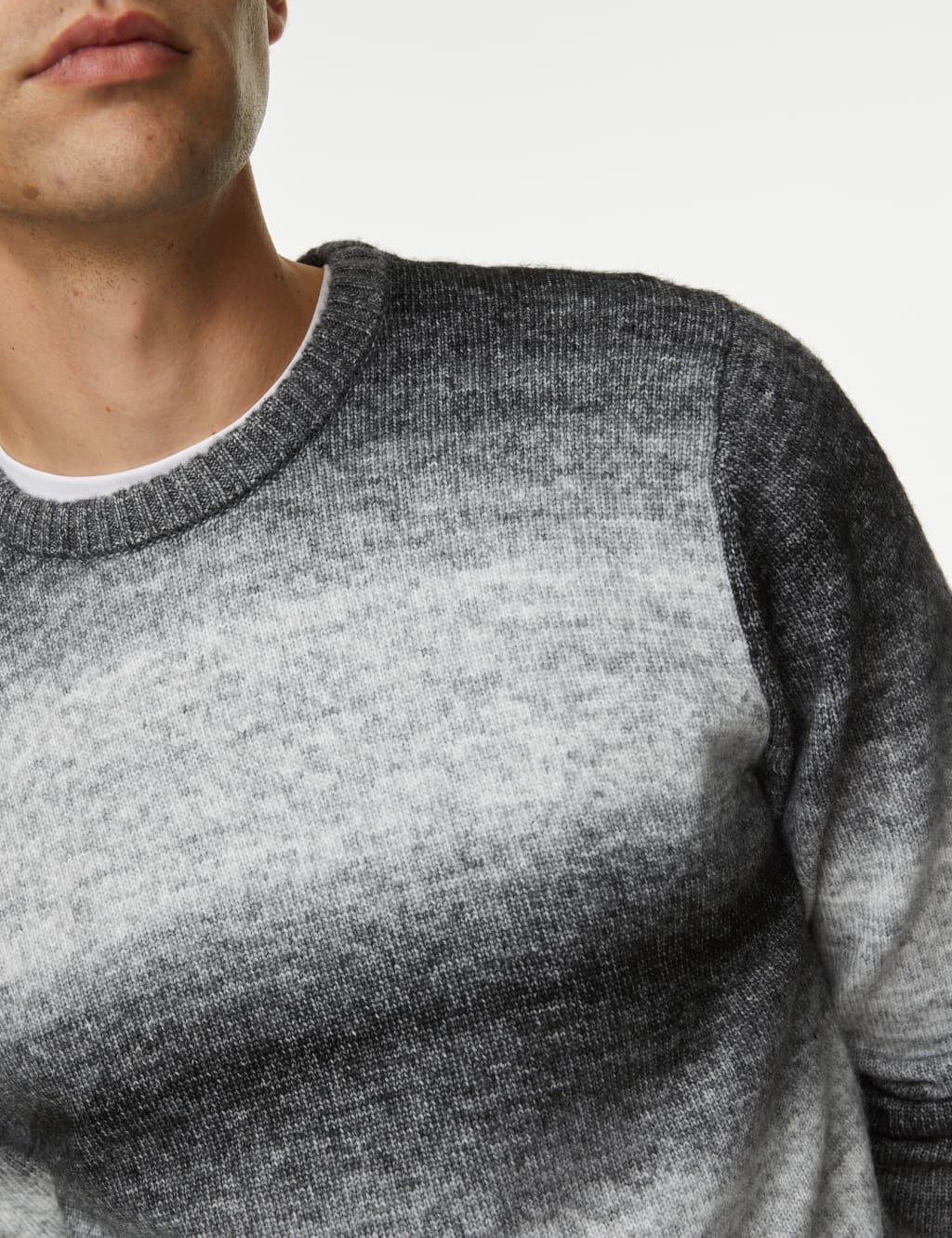 Striped Crew Neck Jumper image 4