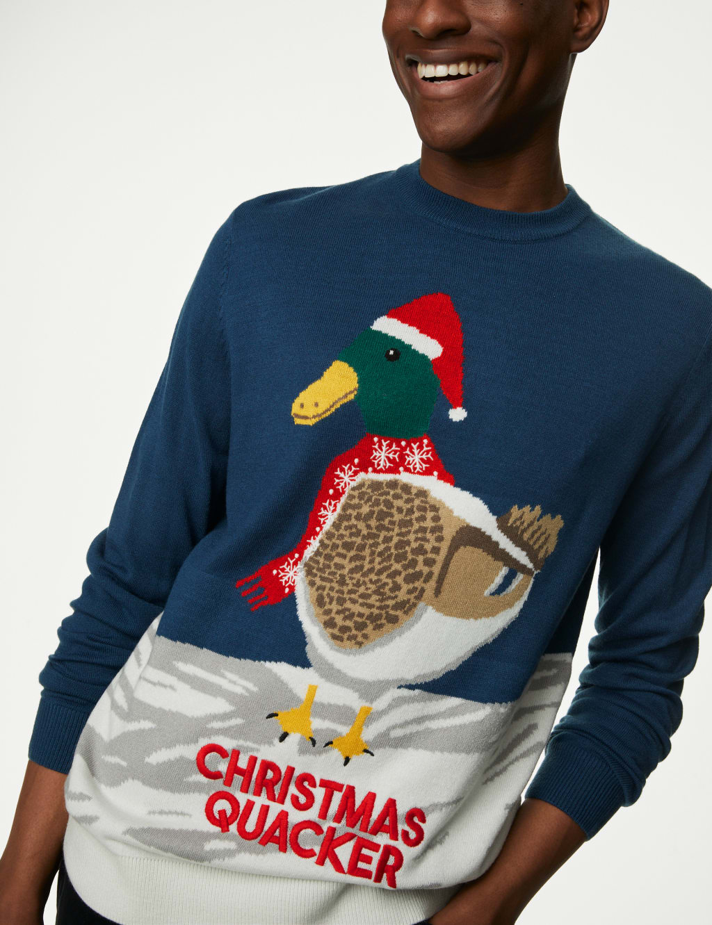 Marks and spencer mens christmas jumpers top