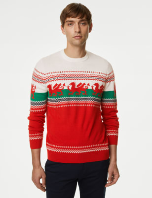 Marks and spencer 2025 mens christmas jumpers