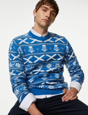 M&s xmas hot sale jumpers mens