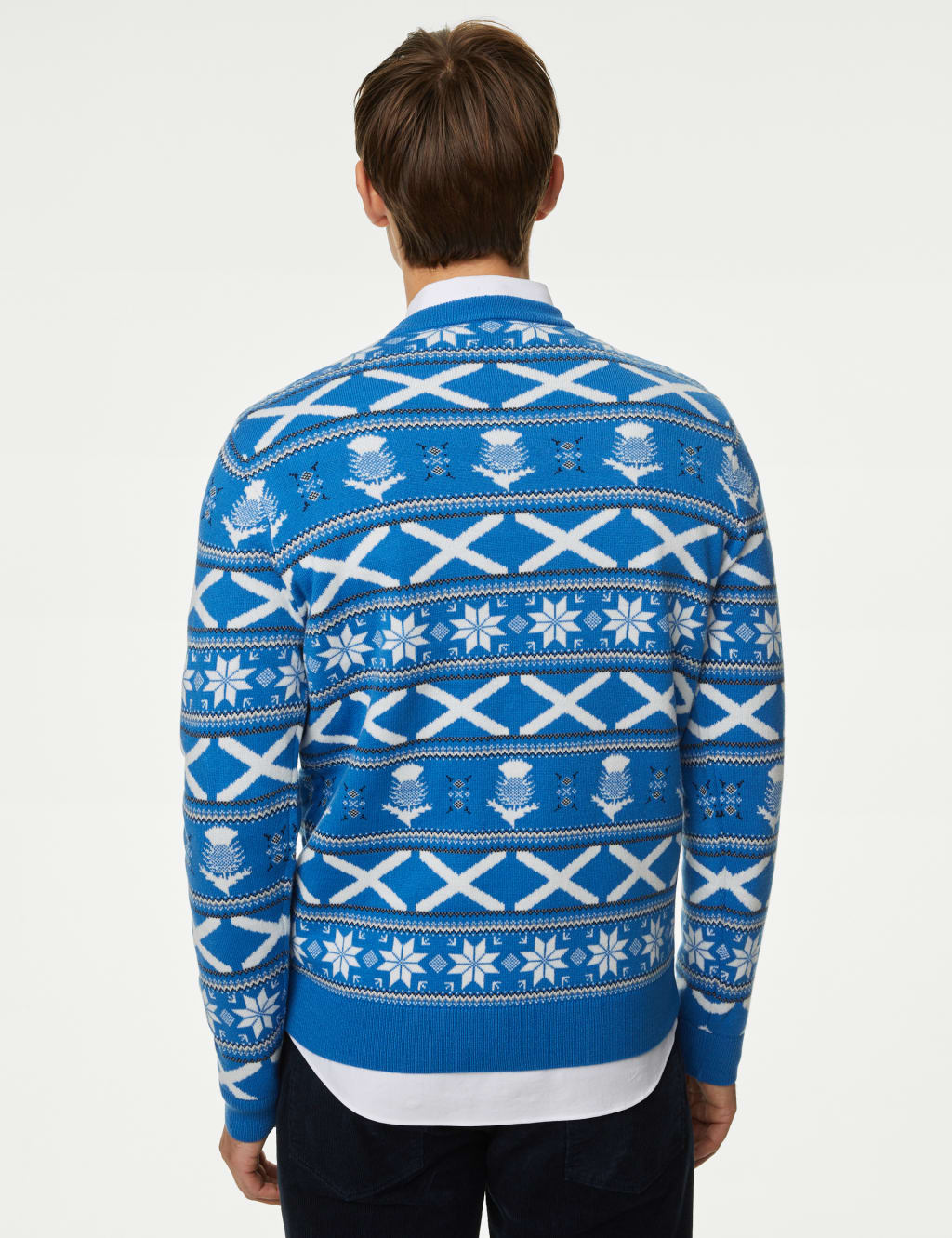 Scotland Christmas Crew Neck Jumper image 5