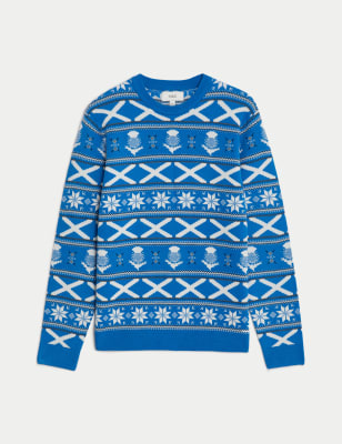 Scotland Christmas Crew Neck Jumper