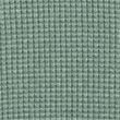 Cotton Blend Textured Half Zip Funnel Neck Jumper - antiquegreen