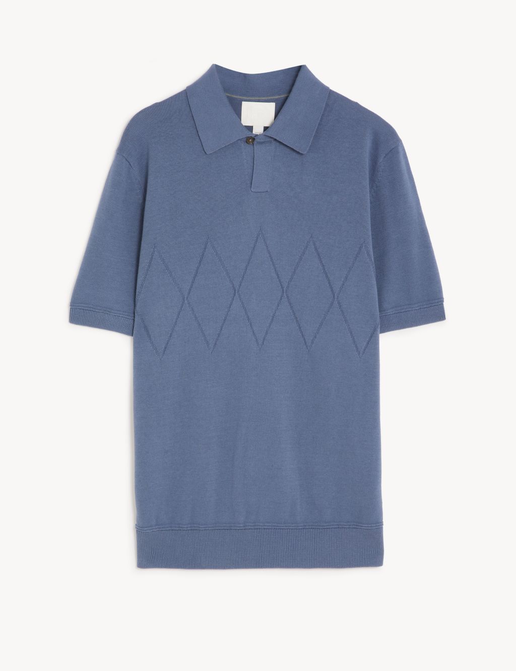 Lovell Pure Cotton Knitted Polo Shirt image 2