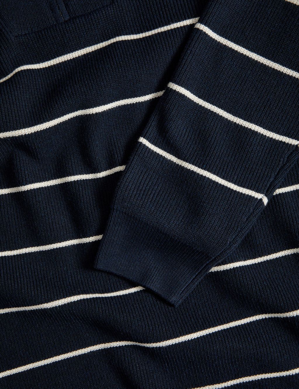 Cotton Blend Striped Jumper image 4