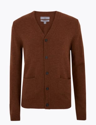 pure lambswool cardigans