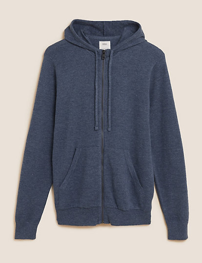 Pure Cotton Knitted Hoodie