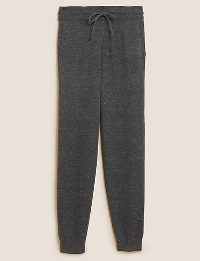 Pure Cotton Knitted Joggers