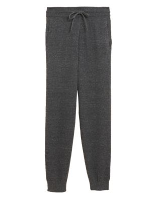 M&S Mens Pure Cotton Knitted Joggers
