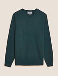 Pure Extra Fine Lambswool V-Neck Jumper