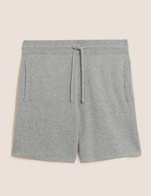 M&S Mens Cotton Rich Knitted Shorts