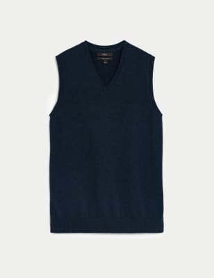 Pure Cotton Sleeveless Jumper | M&S Collection | M&S