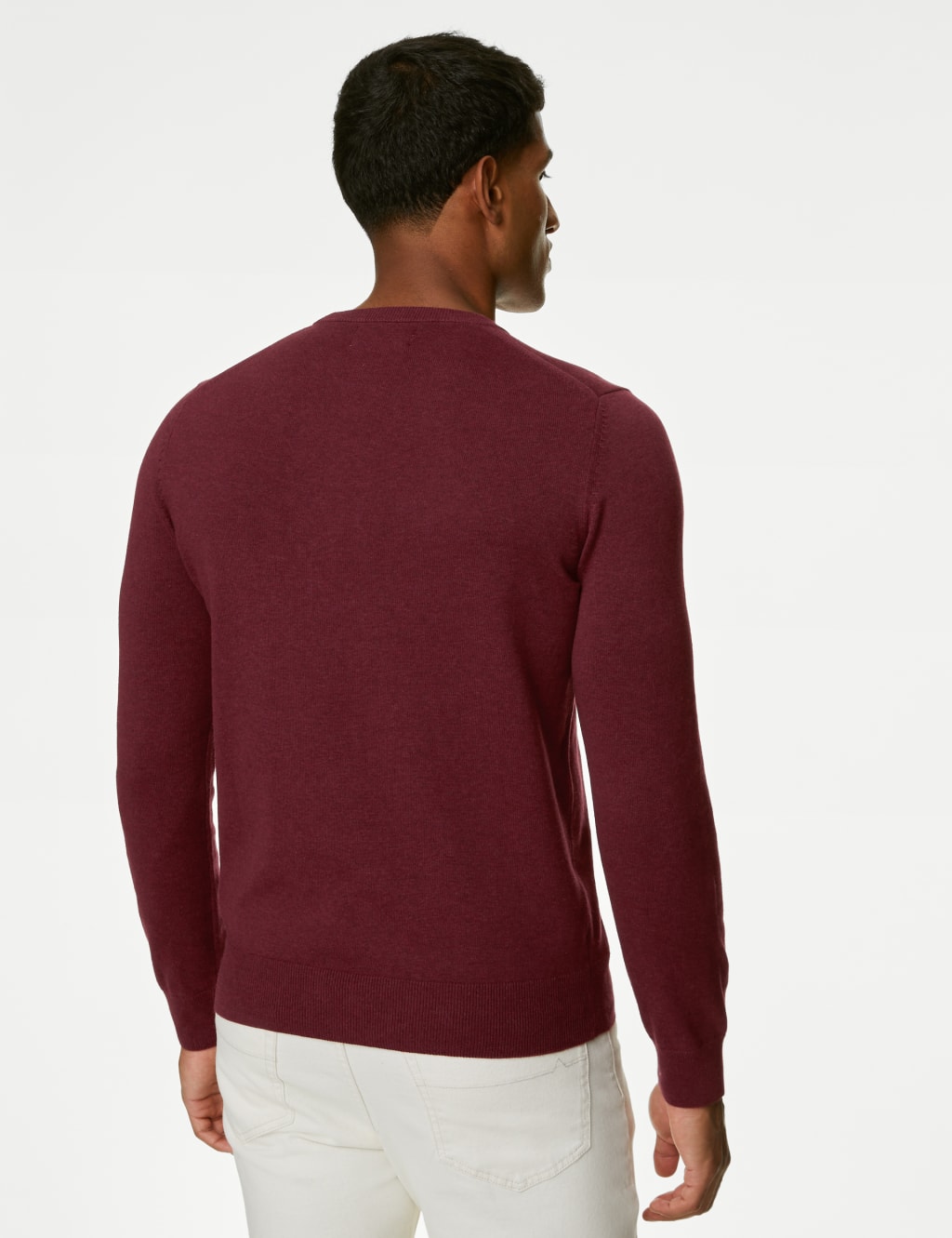 Pure Cotton Crew Neck Jumper image 5