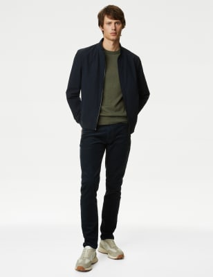 

M&S Collection Jersey 100% algodón con escote cerradoMens - Light Khaki, Light Khaki
