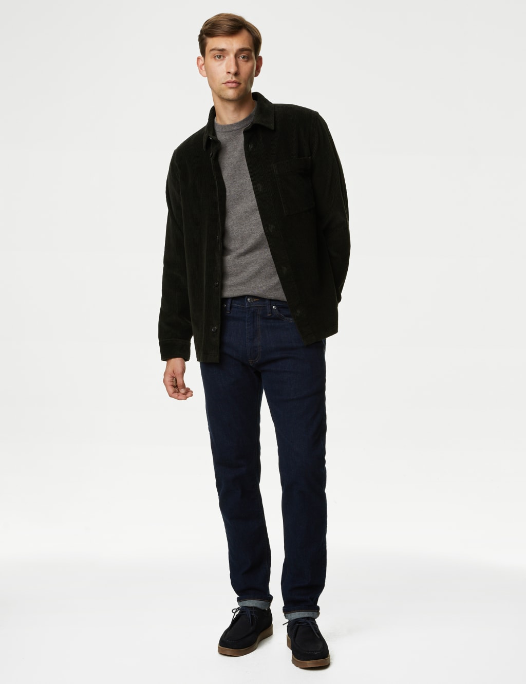 Pure Cotton Crew Neck Jumper image 3