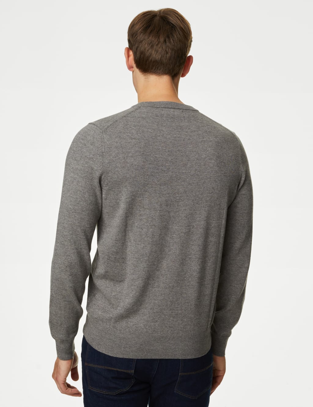 Pure Cotton Crew Neck Jumper image 5