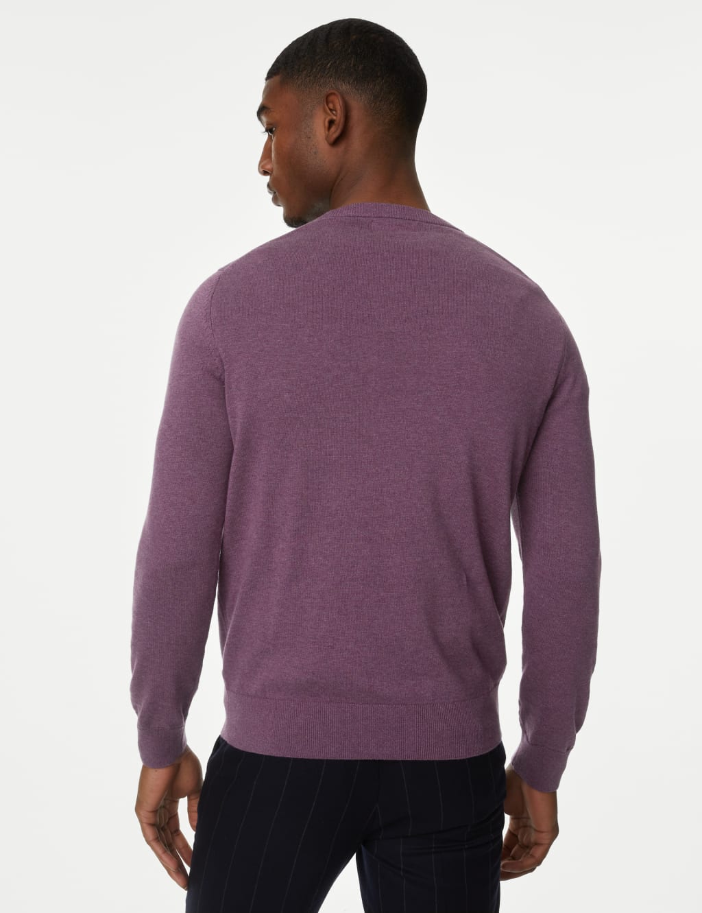 Pure Cotton Crew Neck Jumper image 4