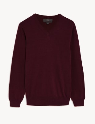 Pure Cotton VNeck Jumper