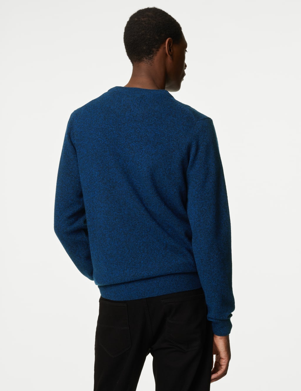 Pure Extra Fine Lambswool Crew Neck Jumper image 5