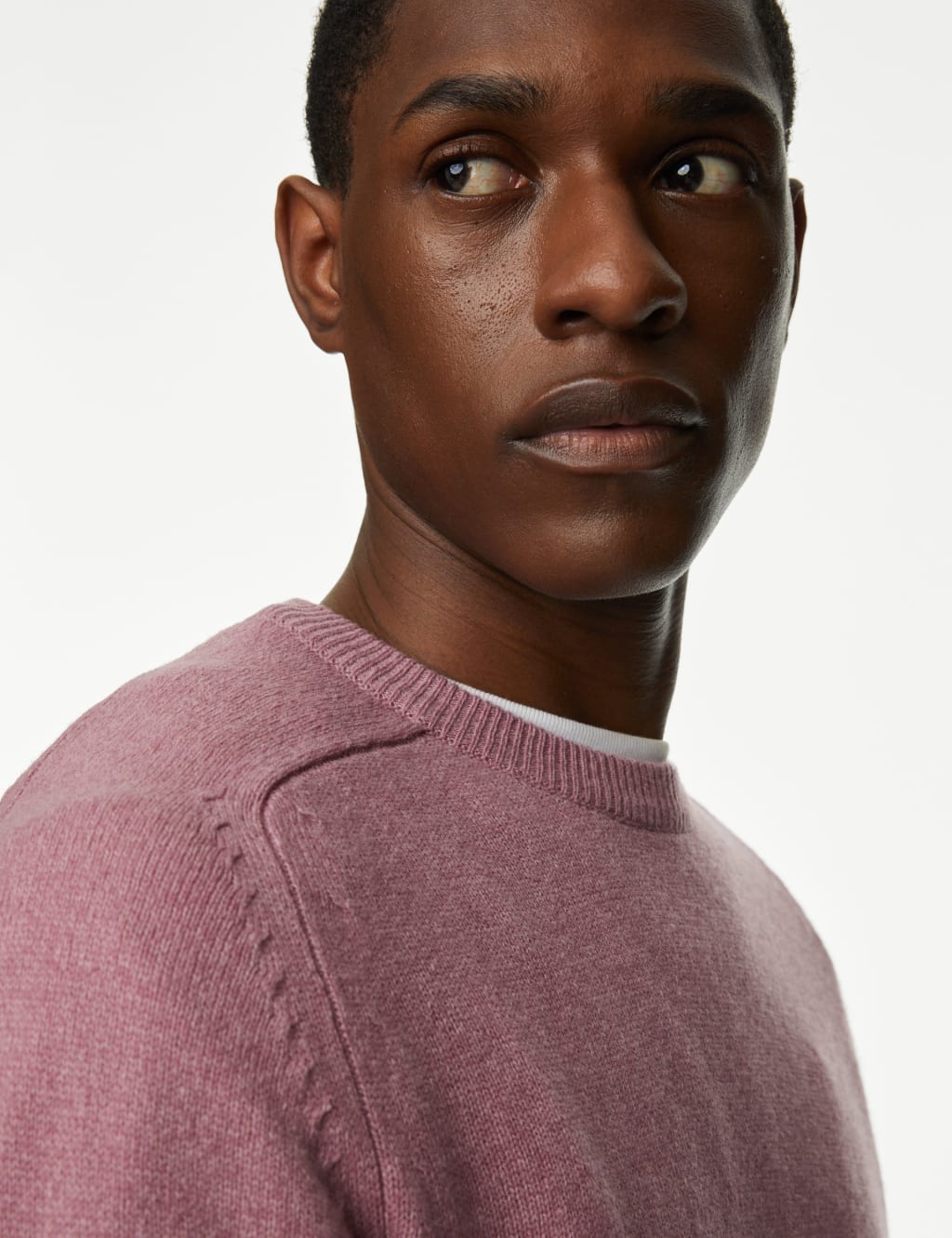Pink jumper m&s sale