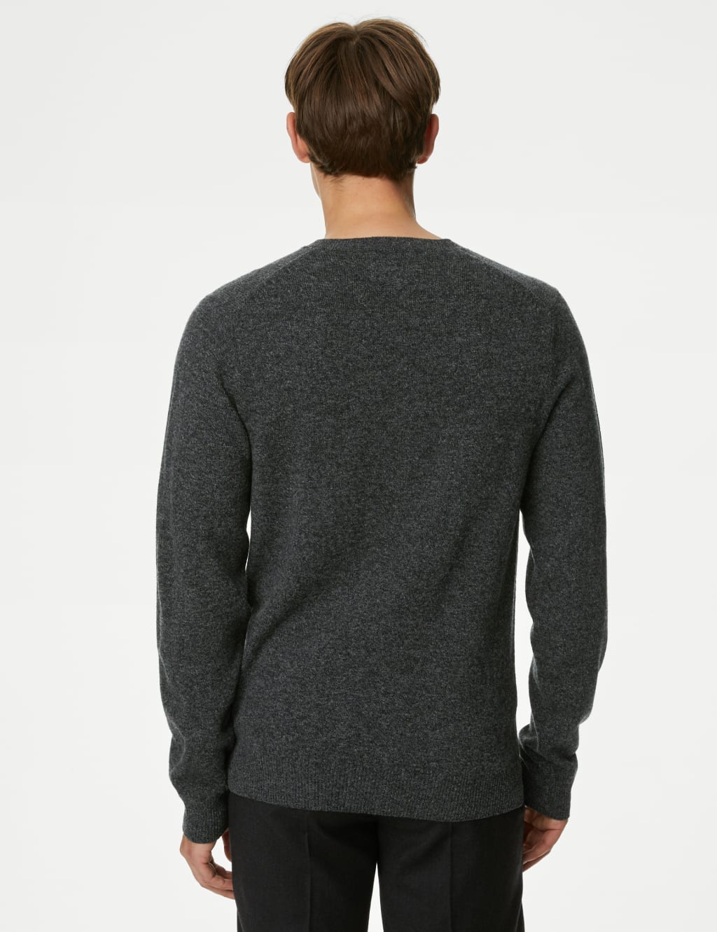 Pure Extra Fine Lambswool V-Neck Jumper image 5