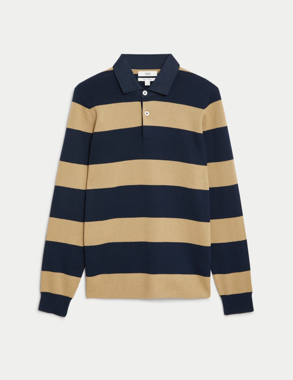 Mens Rugby Shirts & Tops Long Sleeve Rugby Shirts M&S