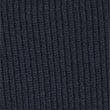 Cotton Blend Textured Shawl Collar Cardigan - navy
