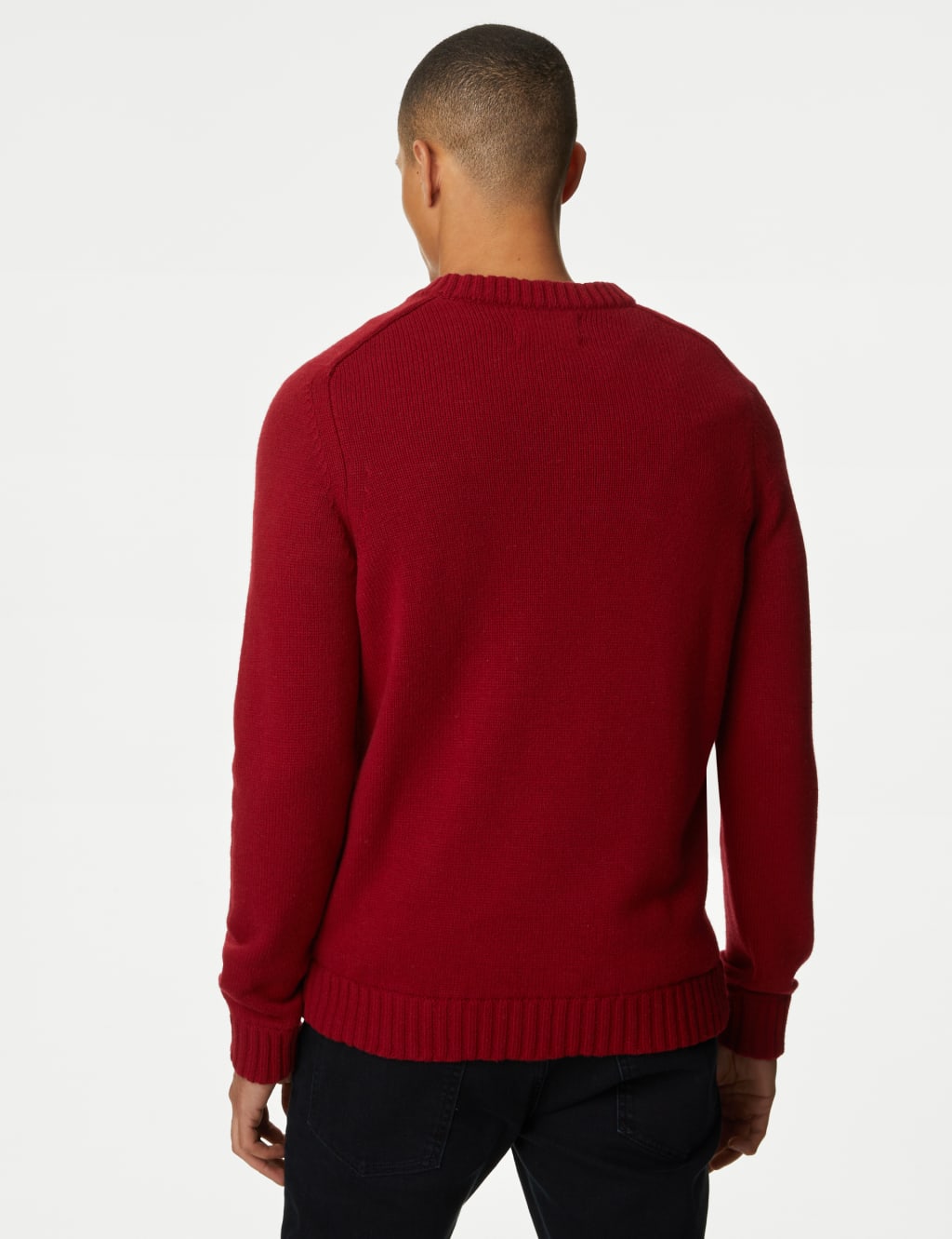 Lambswool Blend Crew Neck Jumper image 5
