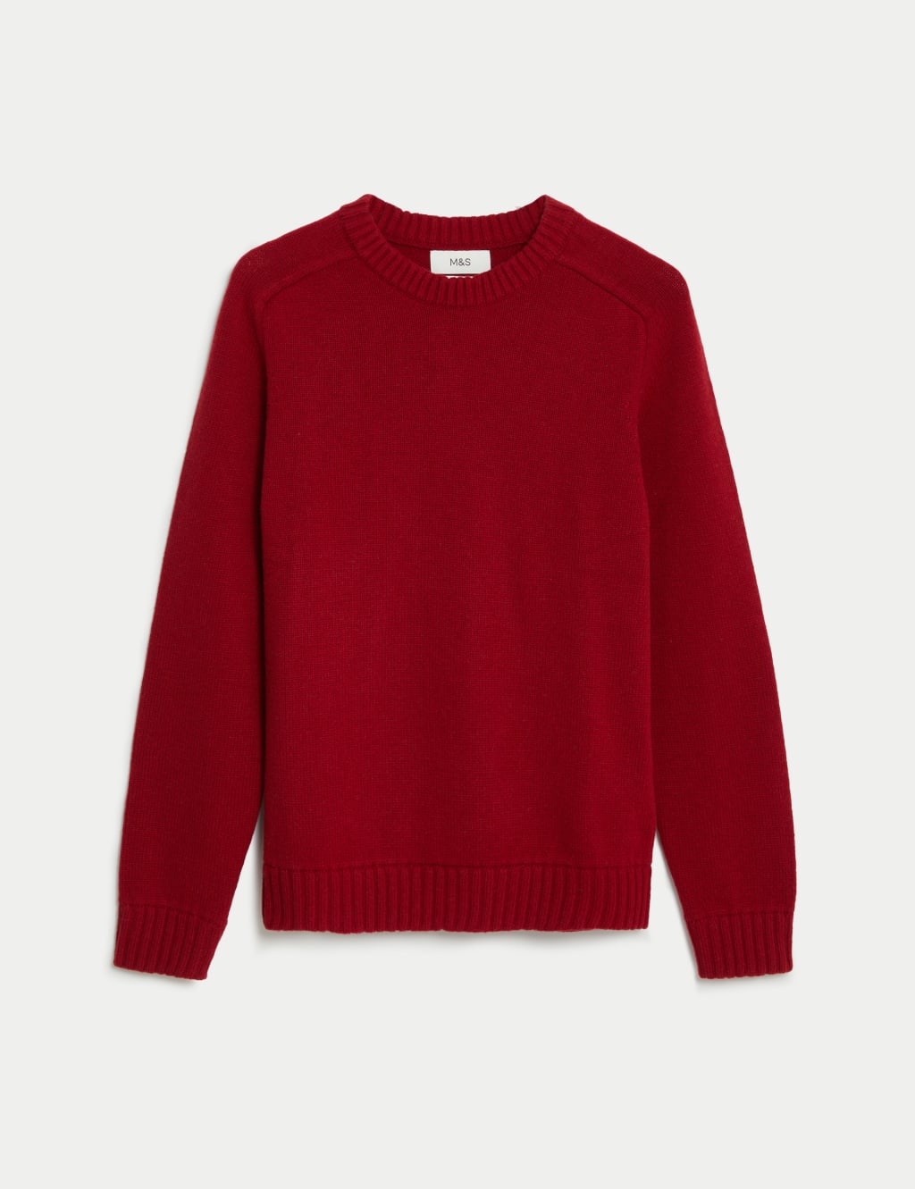 Lambswool Blend Crew Neck Jumper image 2