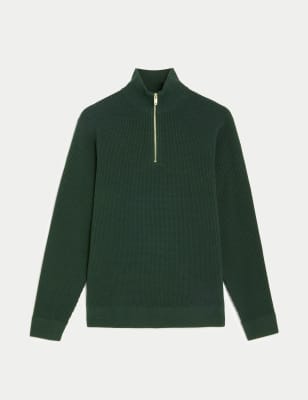 Bonbon Delight Half Zip Pullover in Grey