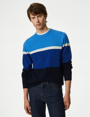 Marks and spencer online mens pullovers