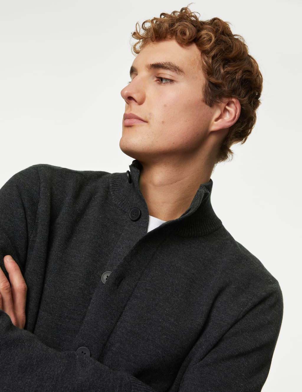 Men’s FunnelNeck Jumpers M&S