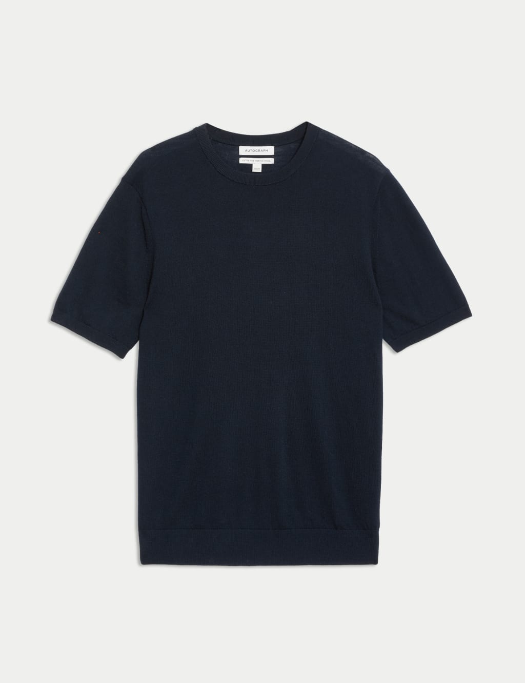 Pure Extra Fine Merino Wool Knitted T-Shirt image 2