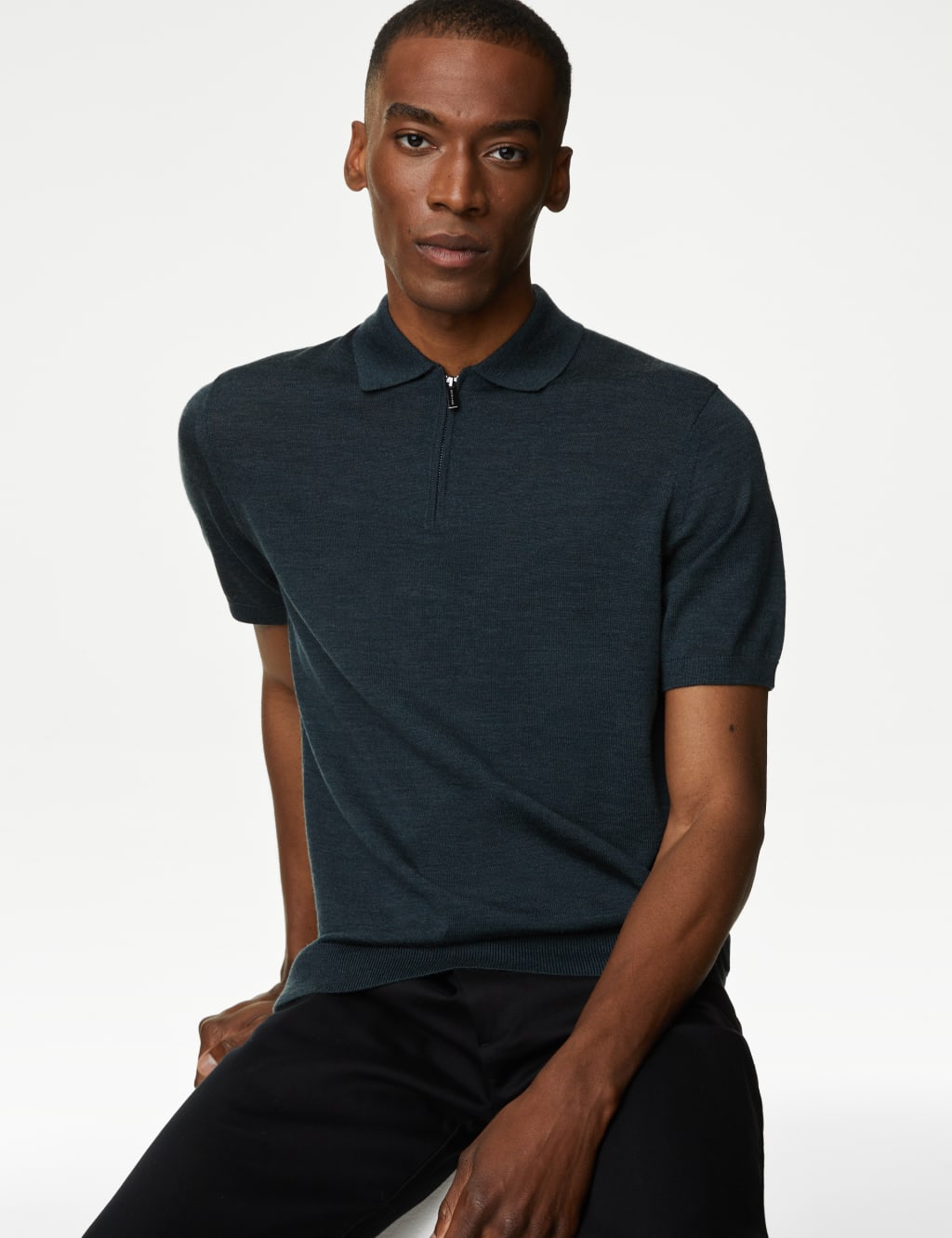 Short sleeve jumpers mens clearance