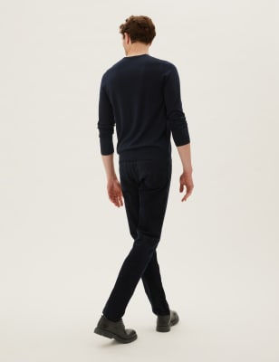 Pure Extra Fine Merino V-Neck Jumper