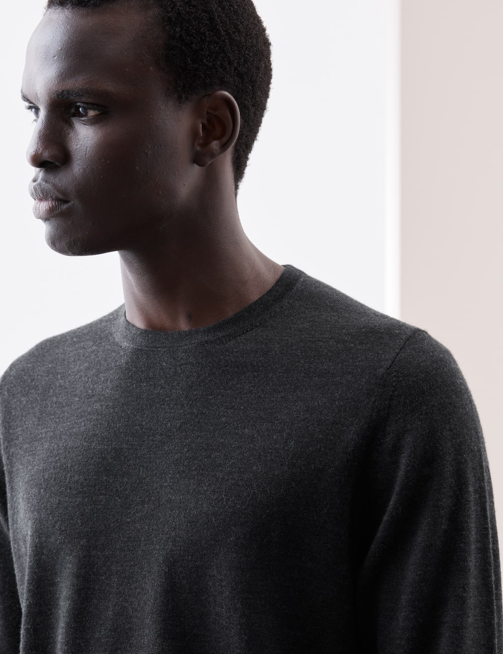 Men's tall best sale merino wool sweater