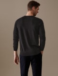 Pure Extra Fine Merino Wool V-Neck Jumper