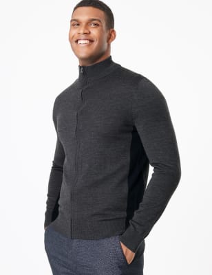 Gilet 100&nbsp;% laine de m&eacute;rinos extra-fine